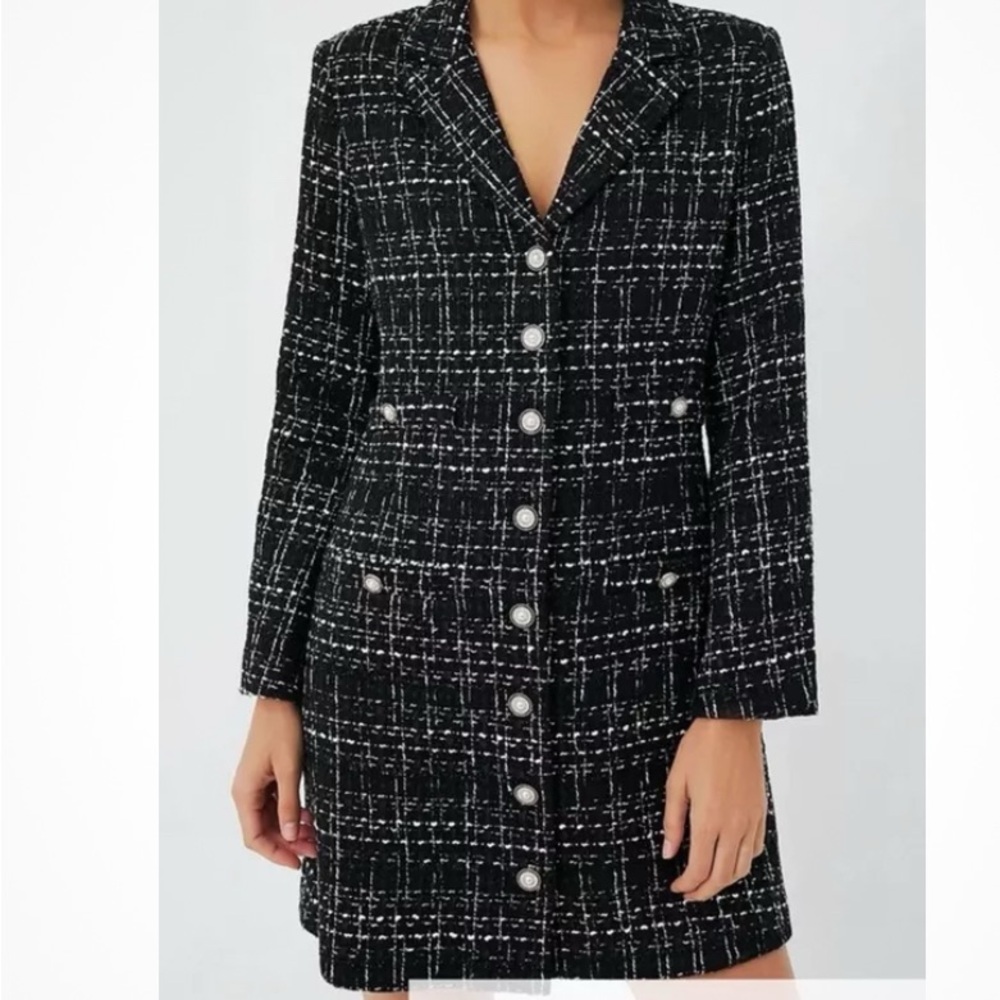 Tuckernuck Pomander Place NWT Black Tweed Dress - XL